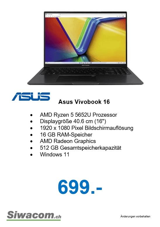 Asus Vivobook 16